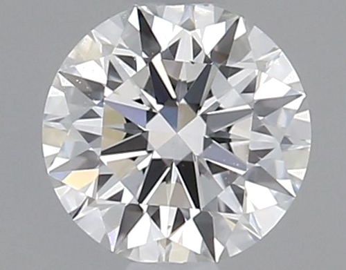 0.32 carat F-SI1 Excellent cut Natūralus Round Deimantas (1)