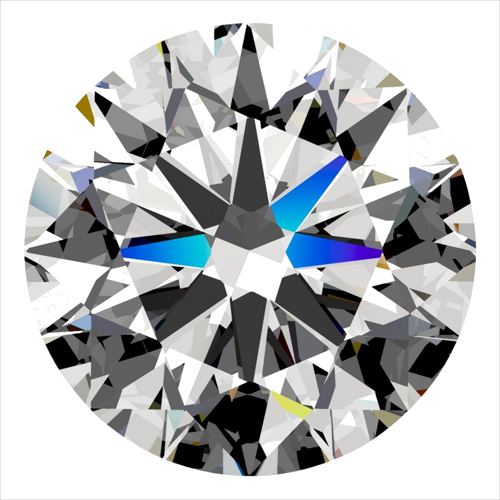 0.33 carat F-VS1 Excellent cut Natūralus Round Deimantas (1)