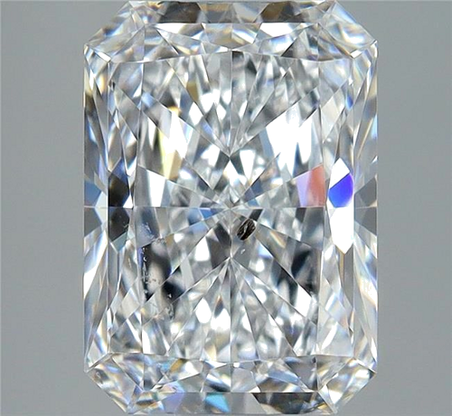 1.31 carat D-SI2 Natūralus Radiant Deimantas (1)