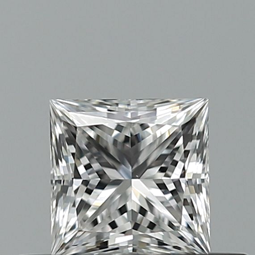 0.41 carat E-VS1 Natūralus Princess Deimantas (1)