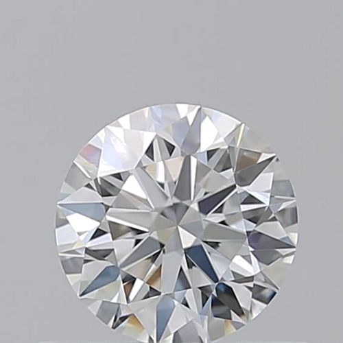 0.52 carat F-VVS1 Excellent cut Natūralus Round Deimantas (1)