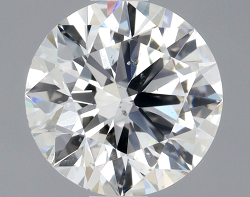 1.02 carat H-SI1 Excellent cut Natūralus Round Deimantas (1)