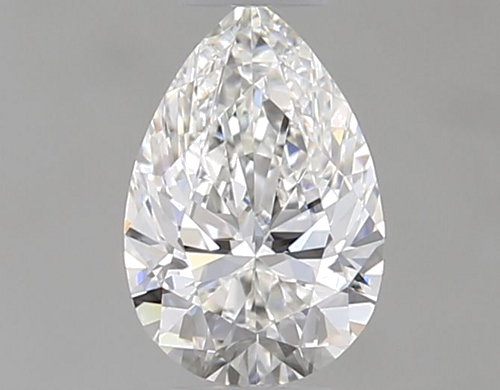 0.36 carat G-VVS2 Natūralus Pear Deimantas (1)