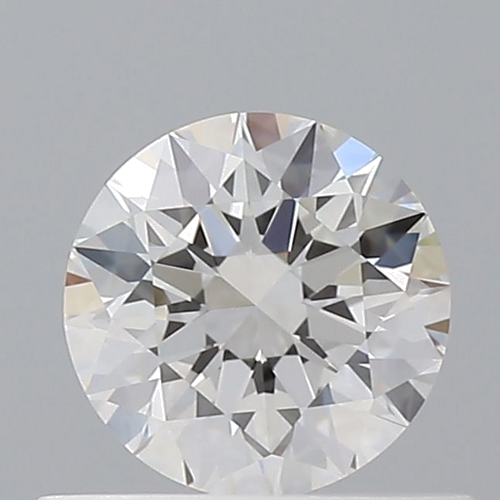 0.5 carat F-VVS1 Excellent cut Natūralus Round Deimantas (1)