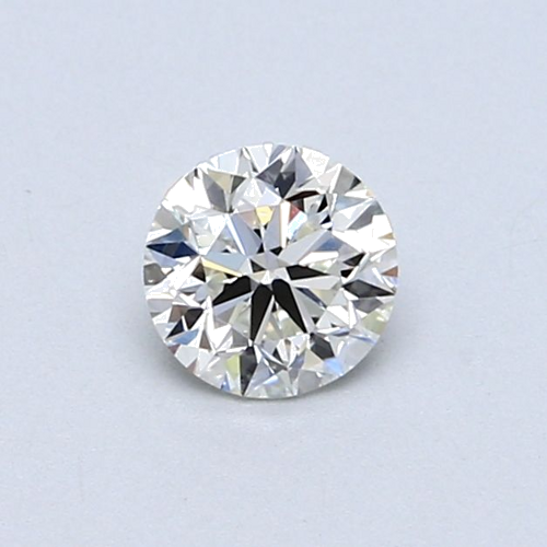 0.5 carat I-VVS2 Very Good cut Natūralus Round Deimantas (1)