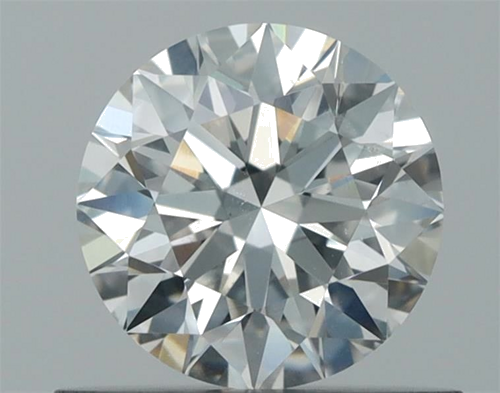 0.56 carat G-SI2 Excellent cut Natūralus Round Deimantas (1)