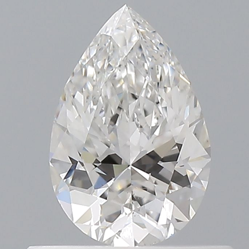0.51 carat F-VS2 Natūralus Pear Deimantas (1)