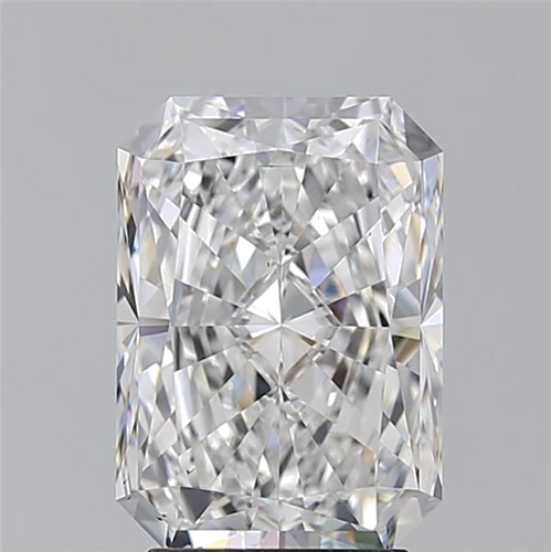 3.51 carat D-SI1 Natūralus Radiant Deimantas (1)
