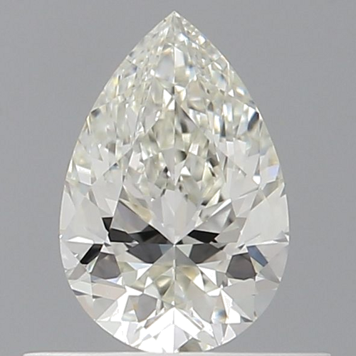 0.5 carat J-VVS2 Natūralus Pear Deimantas (1)