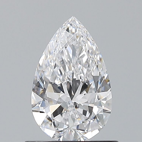 0.7 carat D-VS2 Natūralus Pear Deimantas (1)