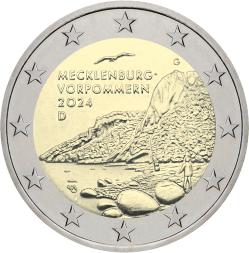 2024 Germany Mecklenburg-Pomerania 2 euro coin (1)