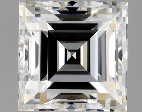 0.5 carat G-VVS2 Natūralus Square Radiant Deimantas (1)