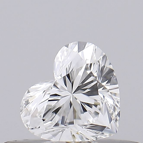 0.27 carat F-VS2 Natūralus Heart Deimantas (1)