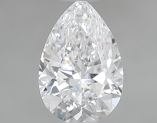 0.52 carat D-SI1 Natūralus Pear Deimantas (1)
