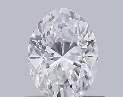 0.5 carat D-VVS2 Natūralus Oval Deimantas (1)