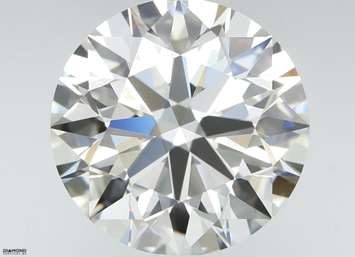 3.34 carat J-VVS2 Excellent cut Natūralus Round Deimantas (1)
