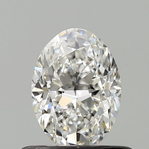 0.5 carat E-SI1 Natūralus Oval Deimantas (1)