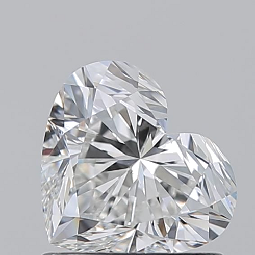 1.02 carat G-VS2 Natūralus Heart Deimantas (1)