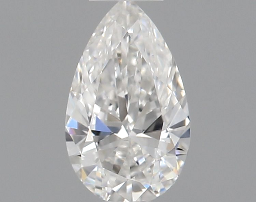 0.24 carat F-VVS1 Natūralus Pear Deimantas (1)