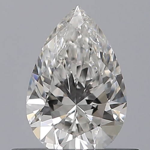 0.41 carat E-IF Natūralus Pear Deimantas (1)