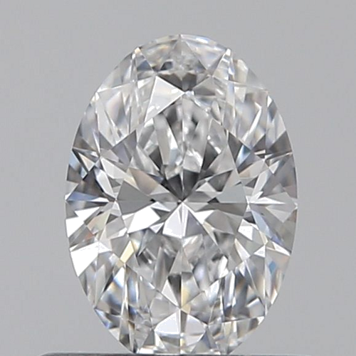 0.5 carat D-VS2 Natūralus Oval Deimantas (1)