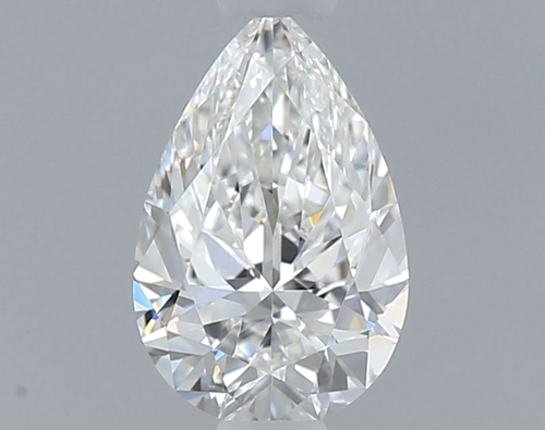0.4 carat F-IF Natūralus Pear Deimantas (1)