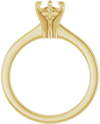 Sužadėtuvių Žiedas „Claw-Prong“ 14k yellow gold Marquise 10.5mm x 5.5mm (2)