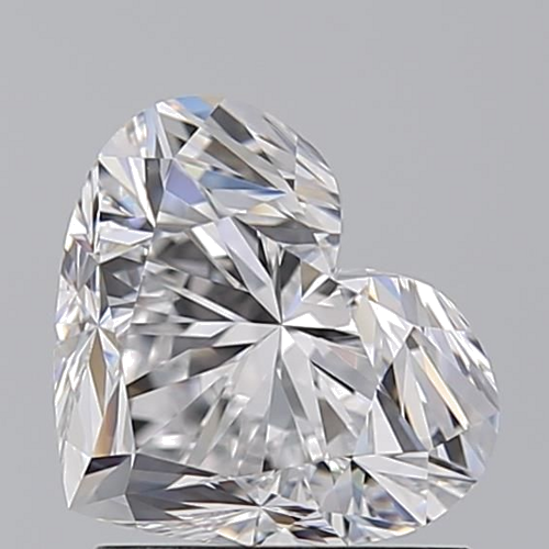 1.5 carat D-VVS1 Natūralus Heart Deimantas (1)