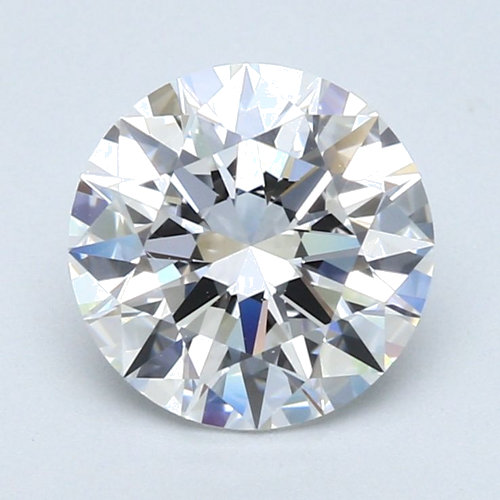 2.16 carat E-VVS2 Excellent cut Natūralus Round Deimantas (1)