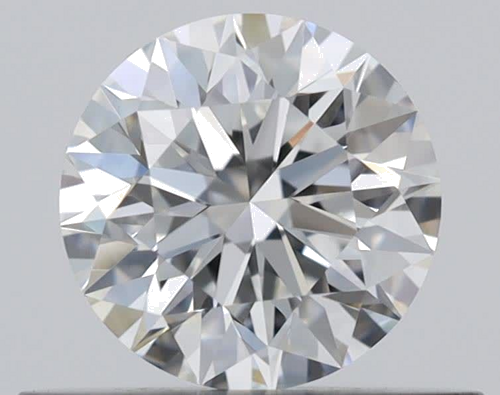 0.42 carat F-VVS2 Excellent cut Natūralus Round Deimantas (1)