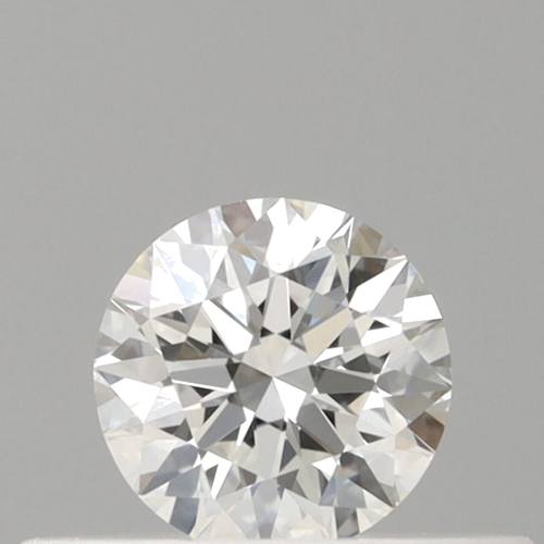 0.27 carat F-VVS2 Excellent cut Natūralus Round Deimantas (1)