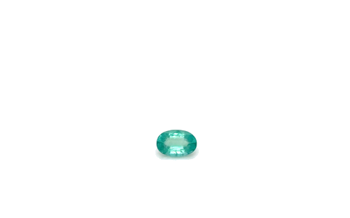 0.39 carat GREEN Oval Smaragdas (1)