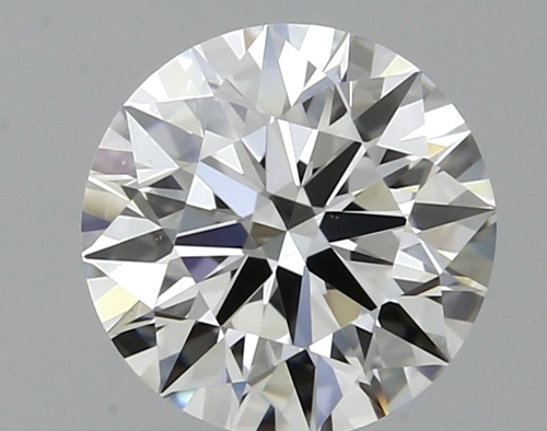 0.5 carat E-VVS1 Excellent cut Natūralus Round Deimantas (1)