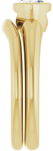 Sužadėtuvių Žiedas „Bezel-Set Solitaire“ 14k yellow gold Marquise 10mm x 5mm (9)