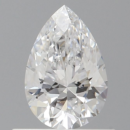 0.62 carat D-VVS1 Natūralus Pear Deimantas (1)