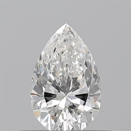 0.5 carat G-VS1 Natūralus Pear Deimantas (1)