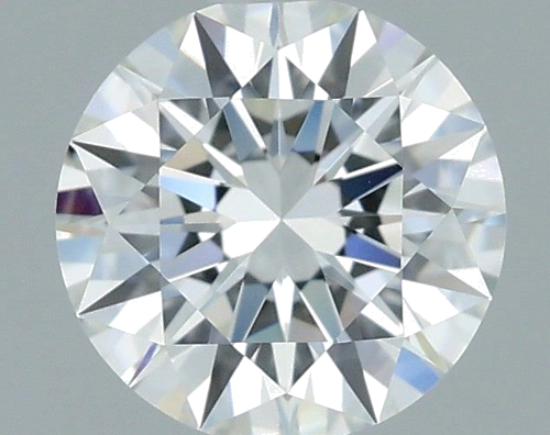 0.65 carat F-VVS2 Excellent cut Natūralus Round Deimantas (1)