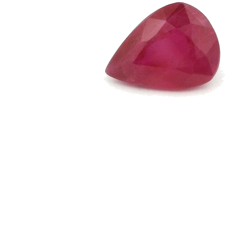 0.68 carat RED Pear Rubinas (1)