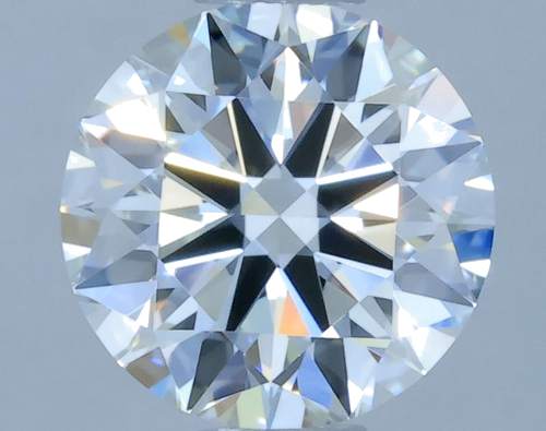 0.61 carat H-VVS1 Excellent cut Natūralus Round Deimantas (1)