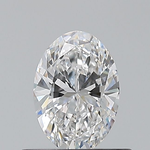0.5 carat D-VVS1 Natūralus Oval Deimantas (1)