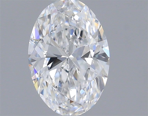 0.5 carat D-SI1 Natūralus Oval Deimantas (1)