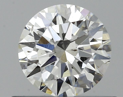 0.5 carat G-SI1 Excellent cut Natūralus Round Deimantas (1)