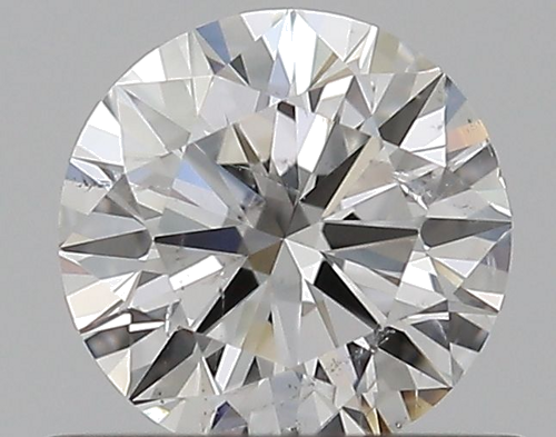 0.5 carat F-SI2 Excellent cut Natūralus Round Deimantas (1)