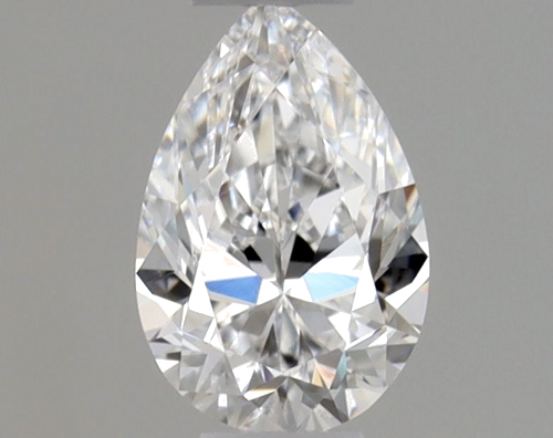 0.31 carat D-VVS1 Natūralus Pear Deimantas (1)