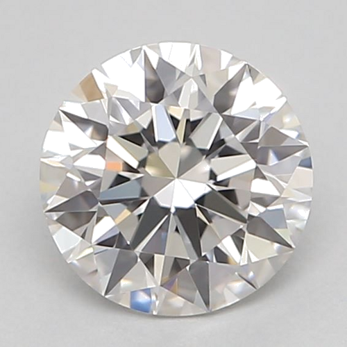 0.52 carat F-VVS1 Excellent cut Natūralus Round Deimantas (1)