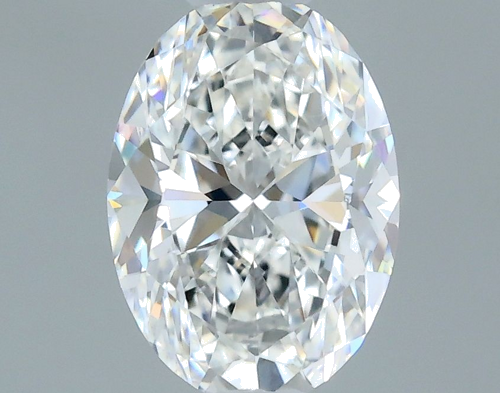 0.4 carat E-VS1 Natūralus Oval Deimantas (1)