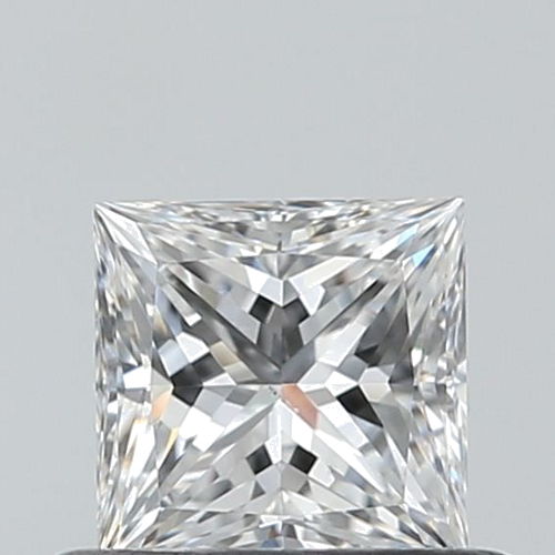 0.5 carat D-VS2 Natūralus Princess Deimantas (1)