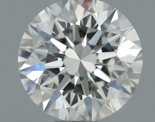 0.54 carat K-VVS2 Very Good cut Natūralus Round Deimantas (1)