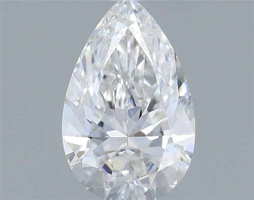0.42 carat F-IF Natūralus Pear Deimantas (1)