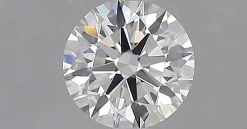 0.52 carat H-IF Excellent cut Natūralus Round Deimantas (1)